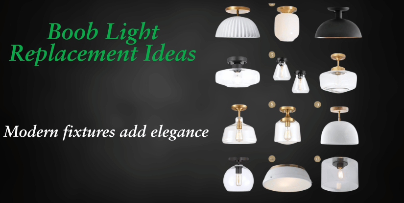 boob light replacement ideas