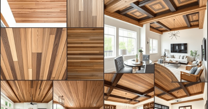 Wood Panel Ceiling Design Options