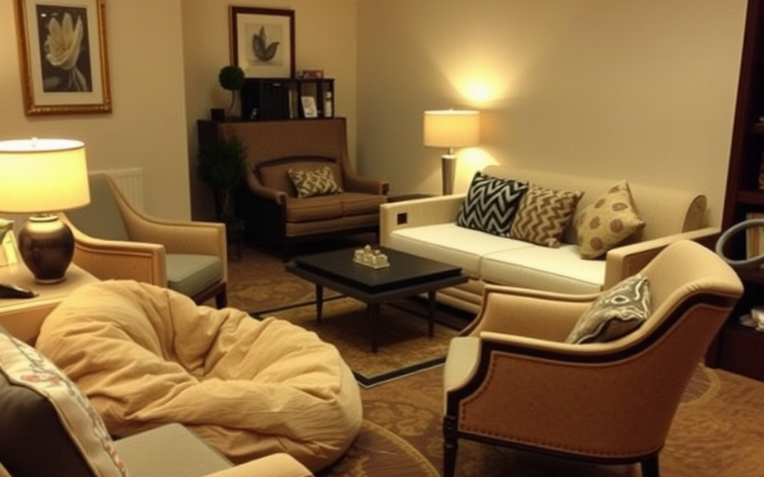 Modern seating options