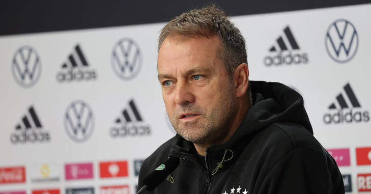Hansi Flick coaching Germany National Team