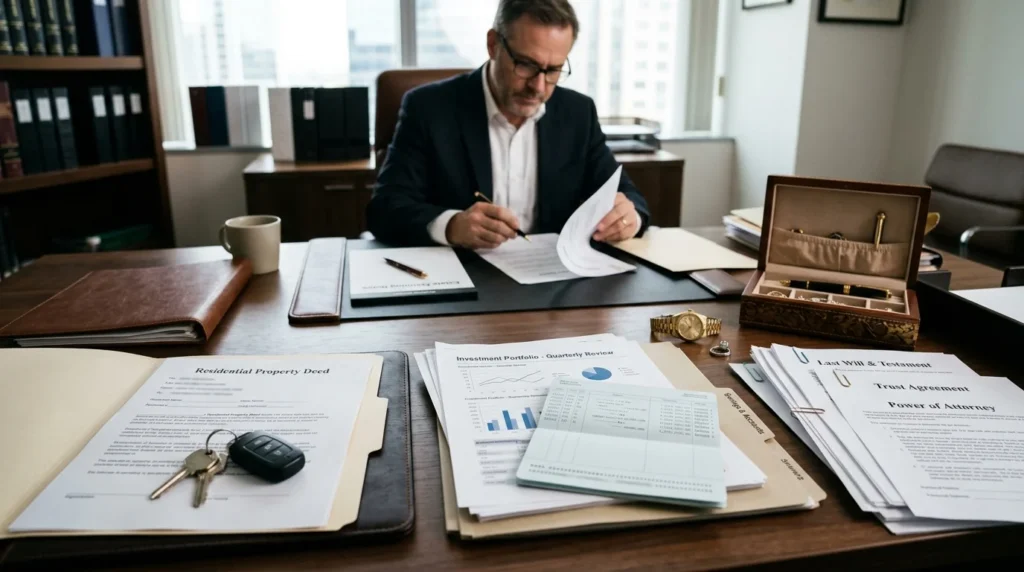 Why a reported net worth is not what a court divides