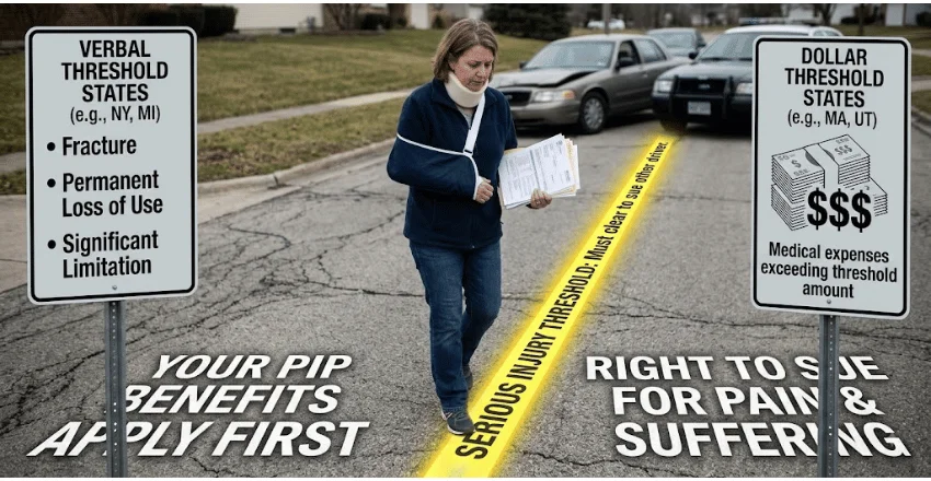 No-fault states and the serious injury threshold