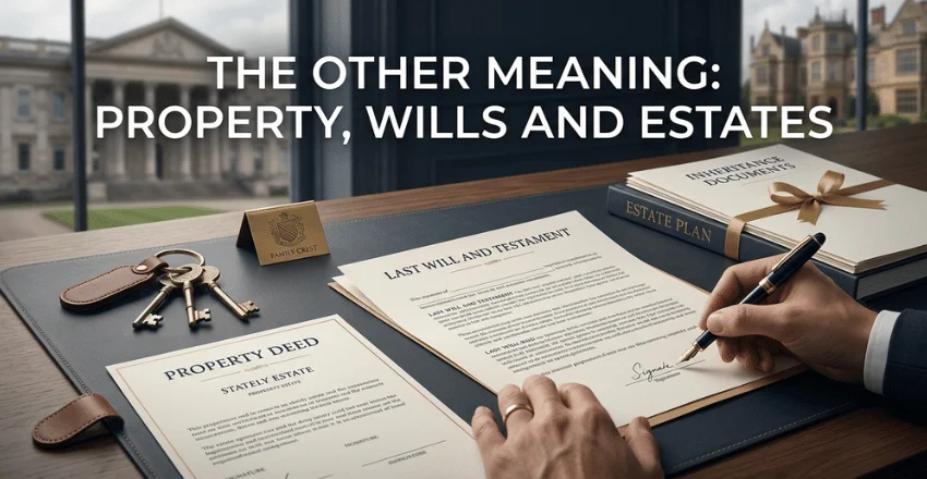 The Other Meaning: Property, Wills and Estates