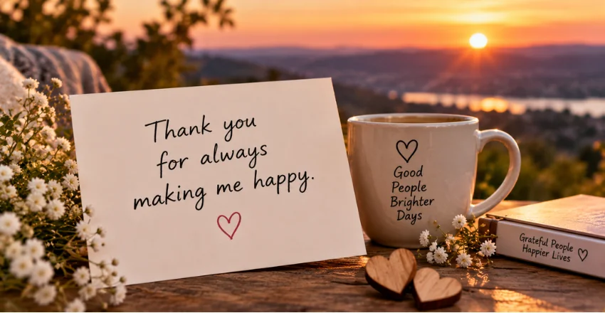 Grateful Quotes for Someone Who Makes You Happy
